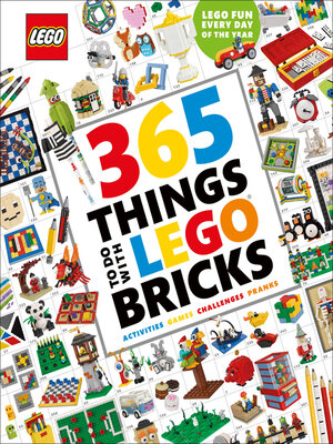 cover image of 365 Things to Do with LEGO Bricks (Library Edition)